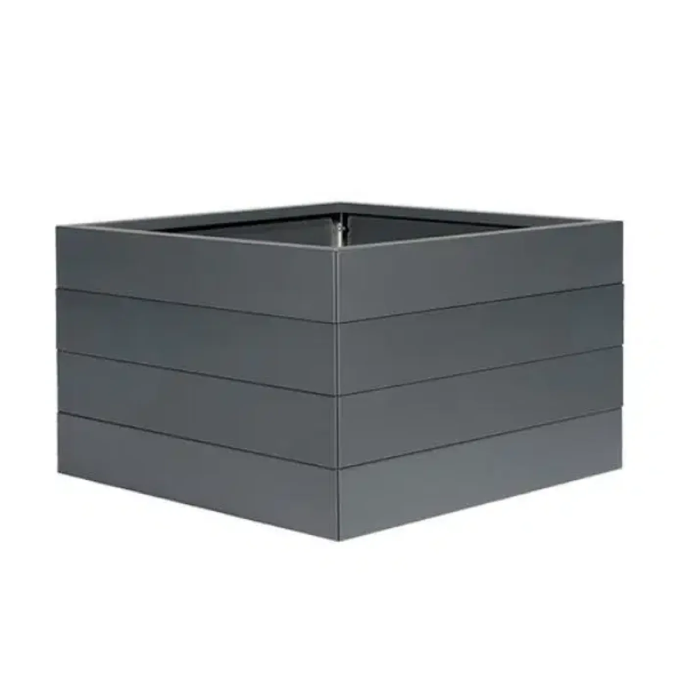 Bloembak Modulair Antraciet - 56 cm hoog - 1