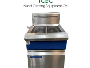 Falcon Fryer G3860 Dominator Plus Single Pan Wide Twin Basket 40L Gas - islandcatering