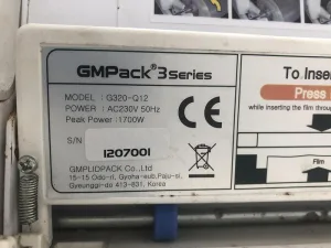 GMPack G320-Q12 Tray Sealing Machine