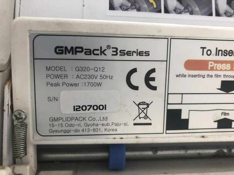 GMPack G320-Q12 Tray Sealing Machine