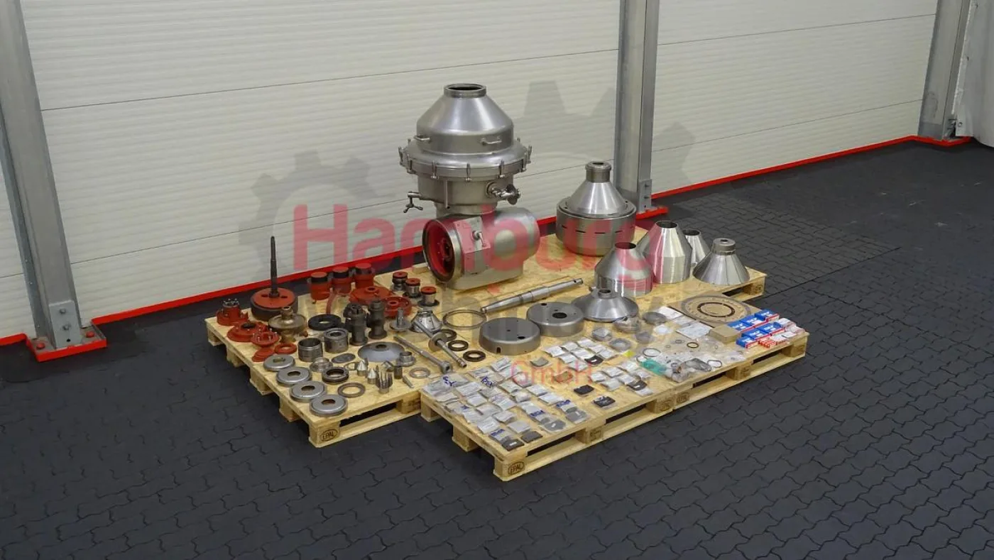 Incomplete Cream Separator Alfa Laval MRPX 214-74T with bowl and spare parts - 2