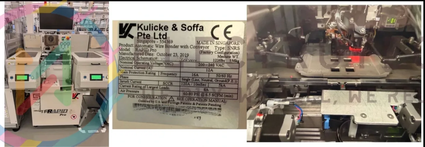 Kulicke & Soffa RapidPro, Ball Wedge Bonders, vintage 2019 - 1