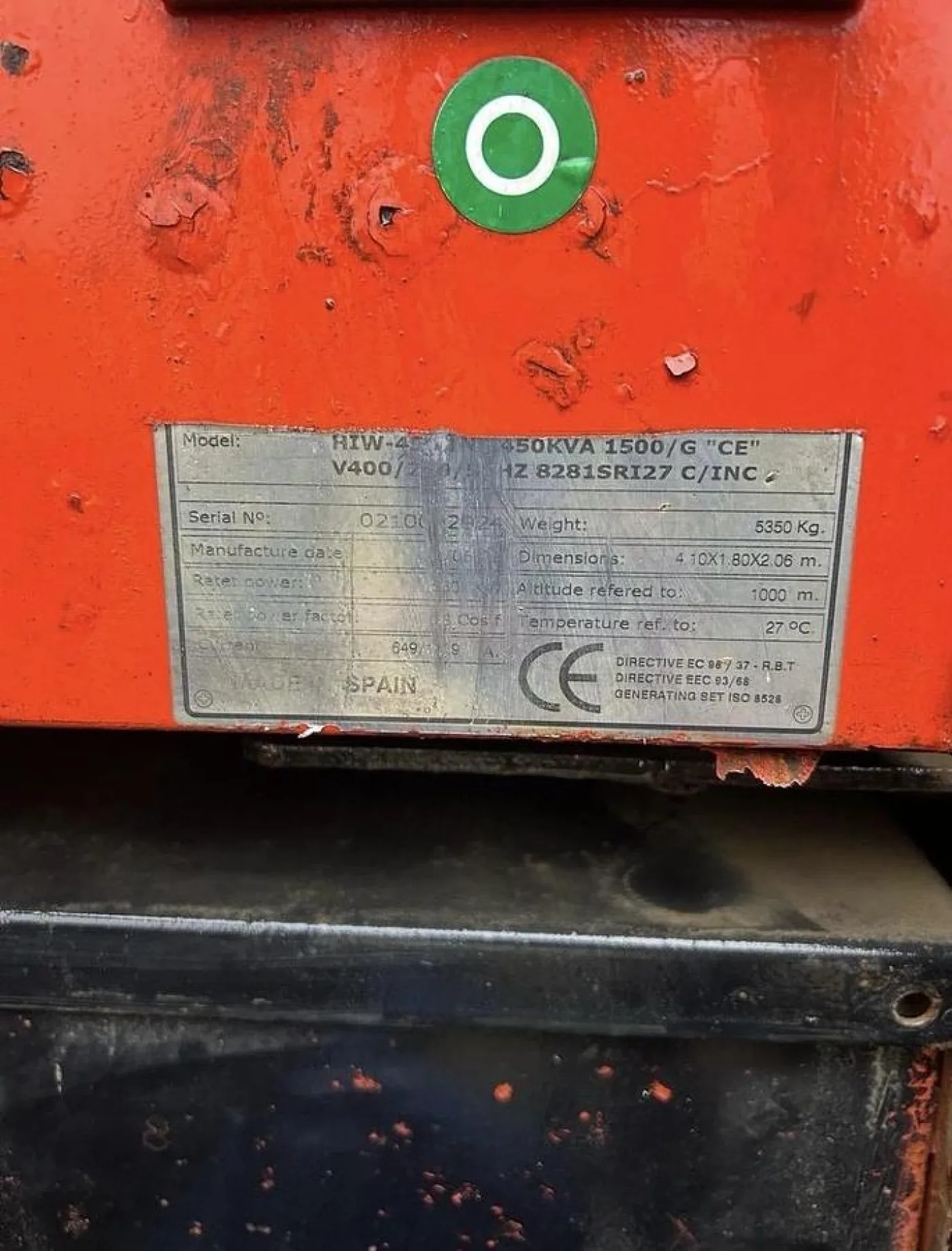MacGen Power Generation Ltd Generator - 6