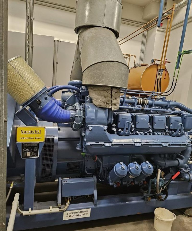 MTU 8V396 DIESEL GEN.SET 815 KVA