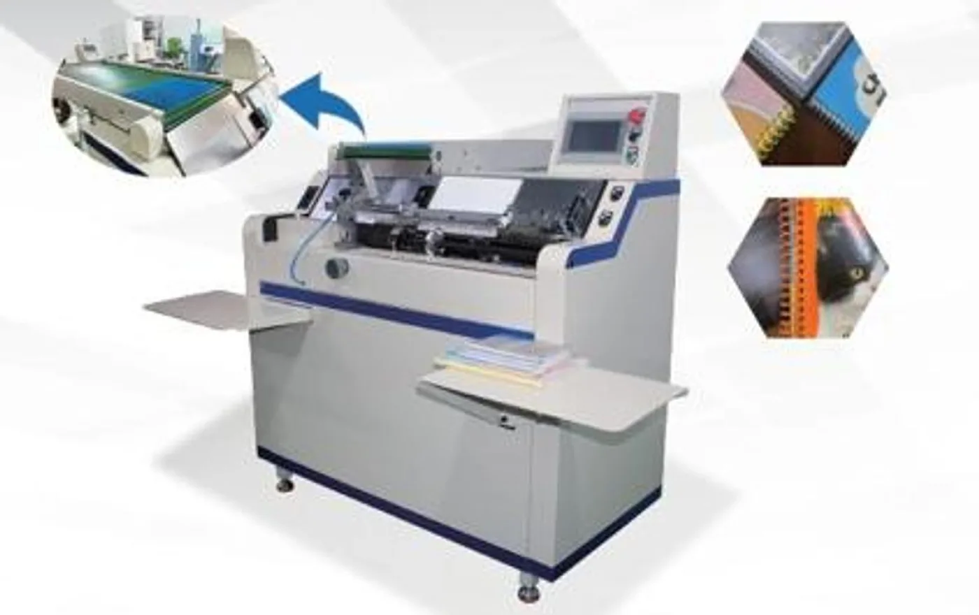 Insertadora Espiral de Plastico JDSHB-350 - 2