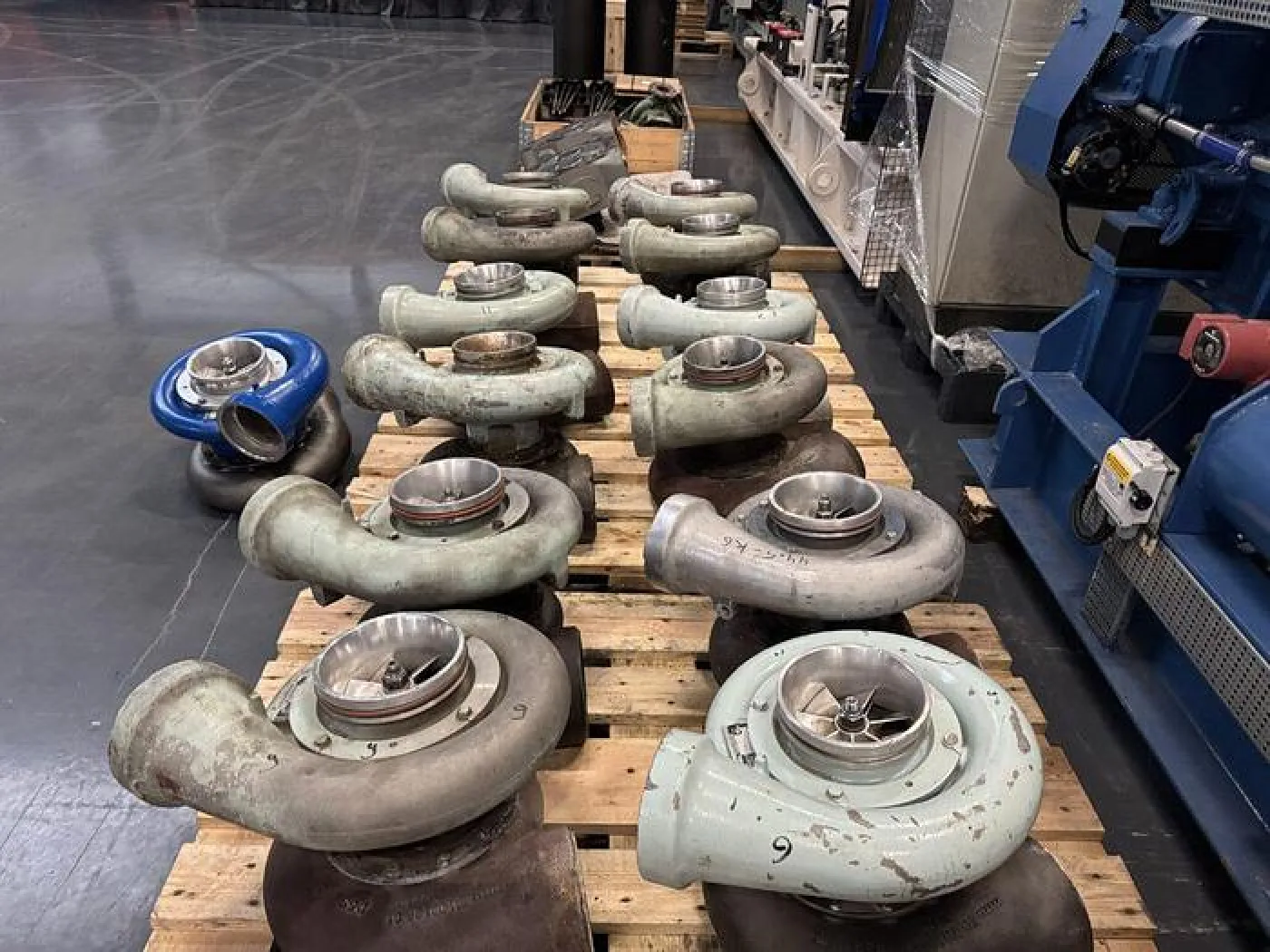 MTU ZR 170/038 TURBOCHARGERS - 2