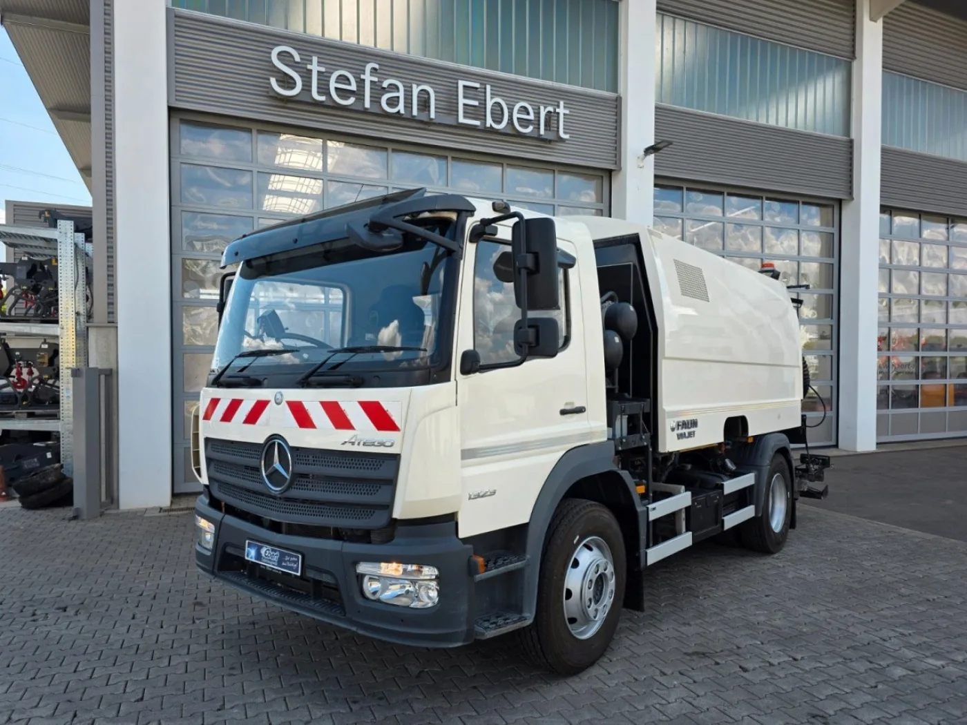 Mercedes Benz Atego 1323 LKO FAUN VIAJET 6 R H - Heckabsaugung - 1