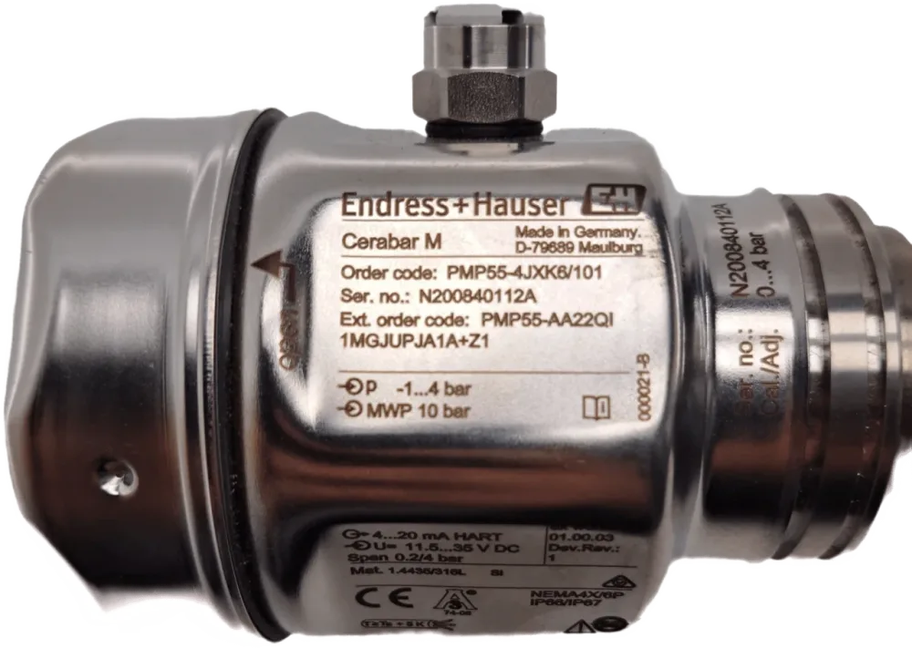 Endress & Hauser Cerabar M PMP55-4JXK5/101