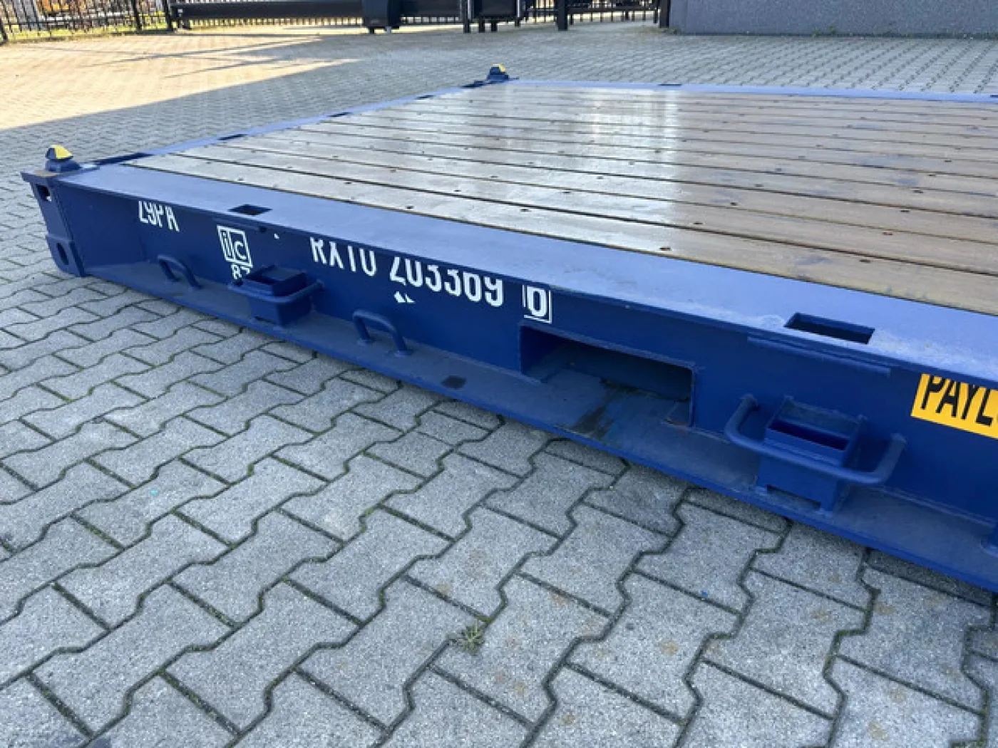 NEW 20FT FLATRACK HARDWOODEN FLOOR / 4x available - 7