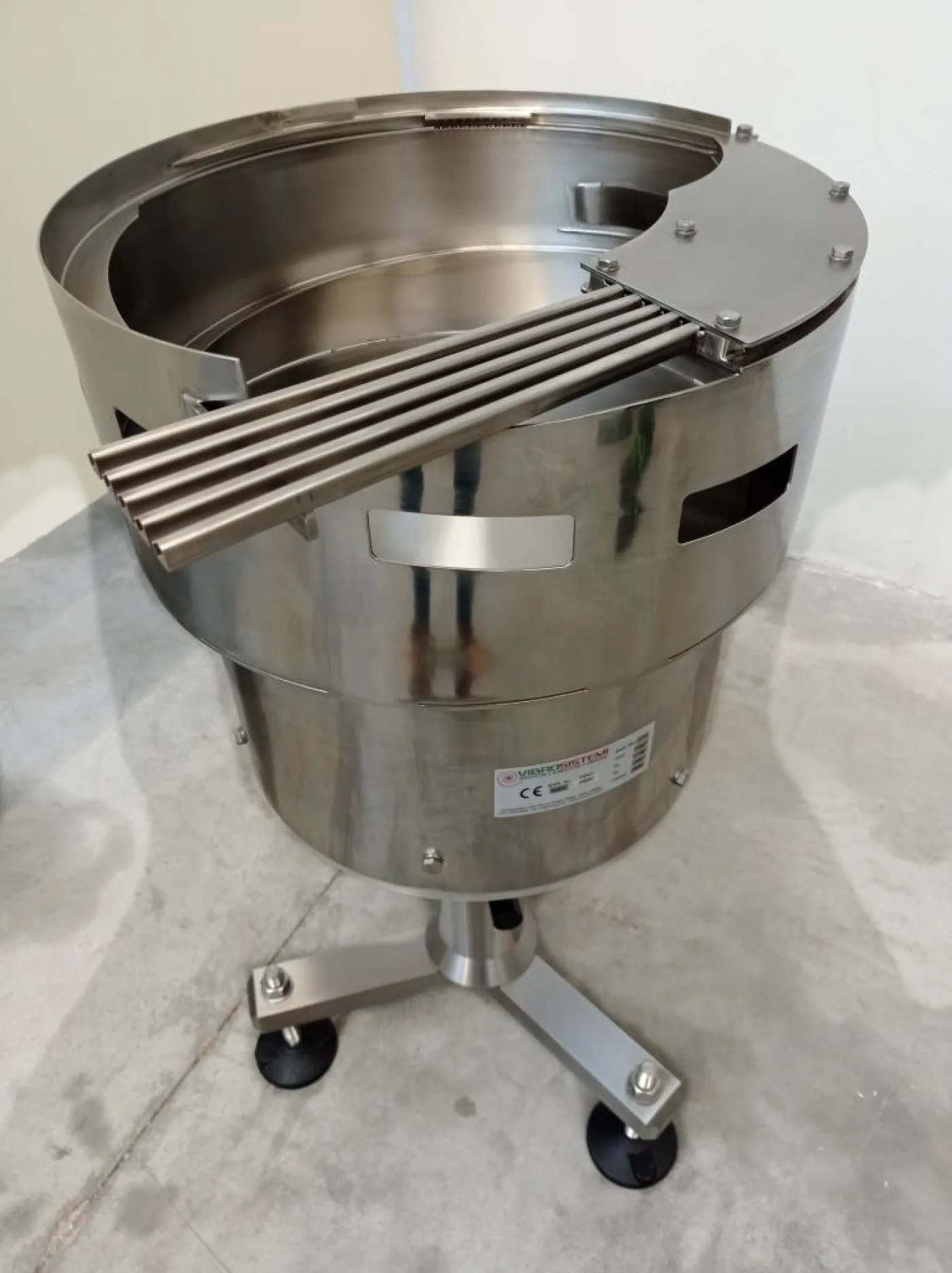 ORIENTATORE ALIMENTATORE – VIBROSISTEMI – MOD. BASE TIPO 4 - 7