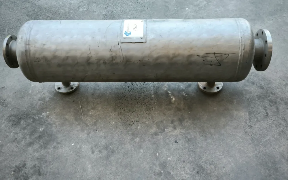 STAINLESS STEEL TUBULAR EXCHANGER 10,5 m2