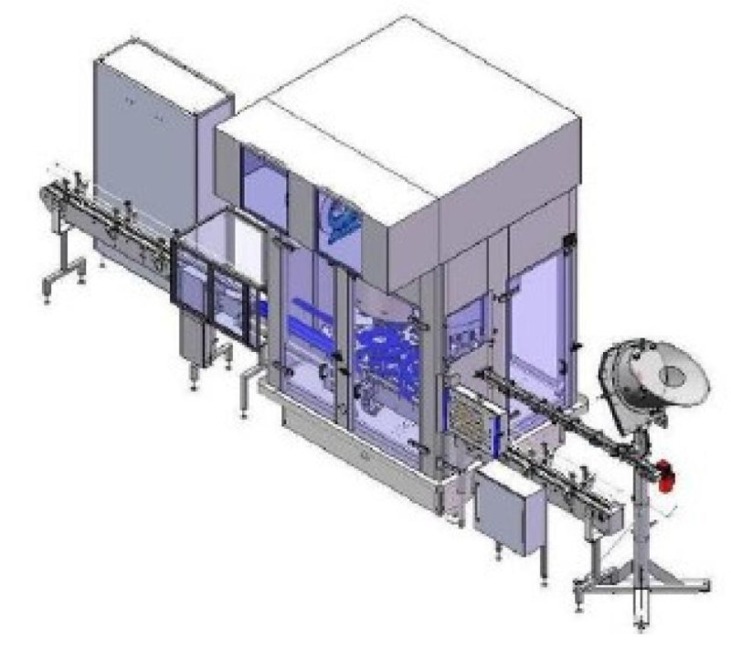 Serac Unused Serac R36B12/1620 Ultra Clean Syrup Bouteille Rotary Rinsing Remplissage Capping Machine - Nantes