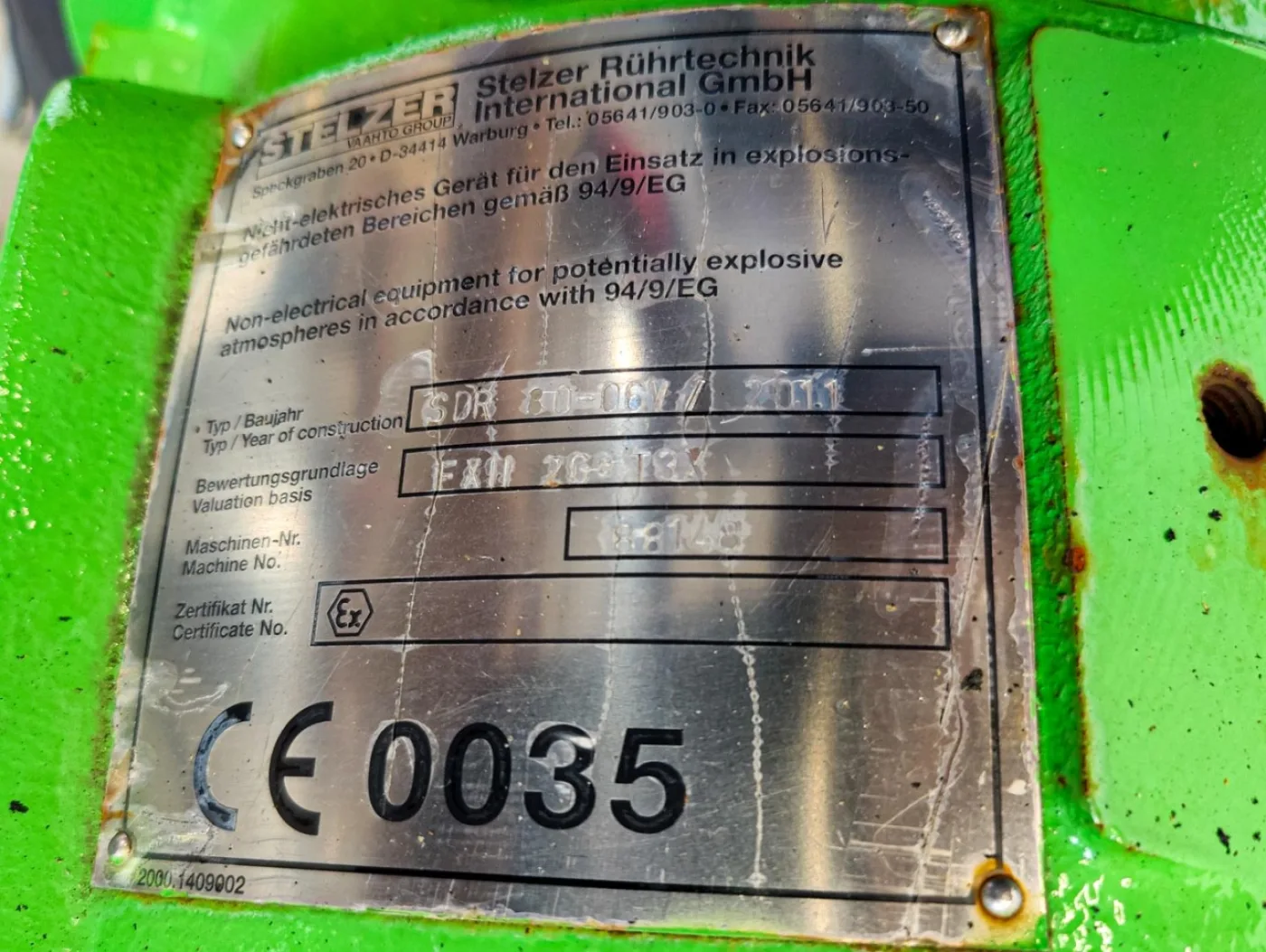 Enco 4250 Ltr - Stainless Steel Reactor - 3