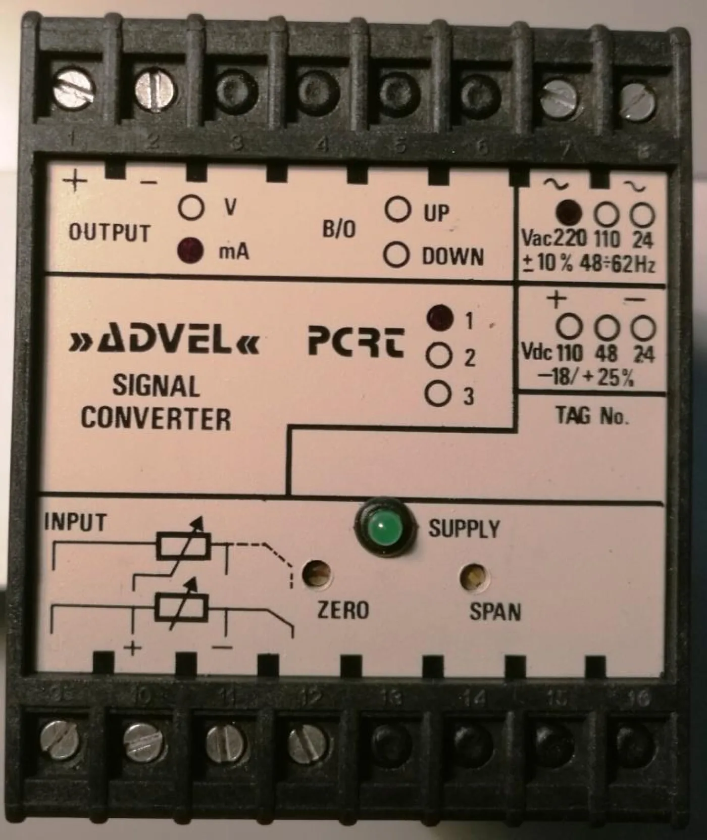 CONVERTITORE – ADVEL – MOD. PCRT1-220A - 1