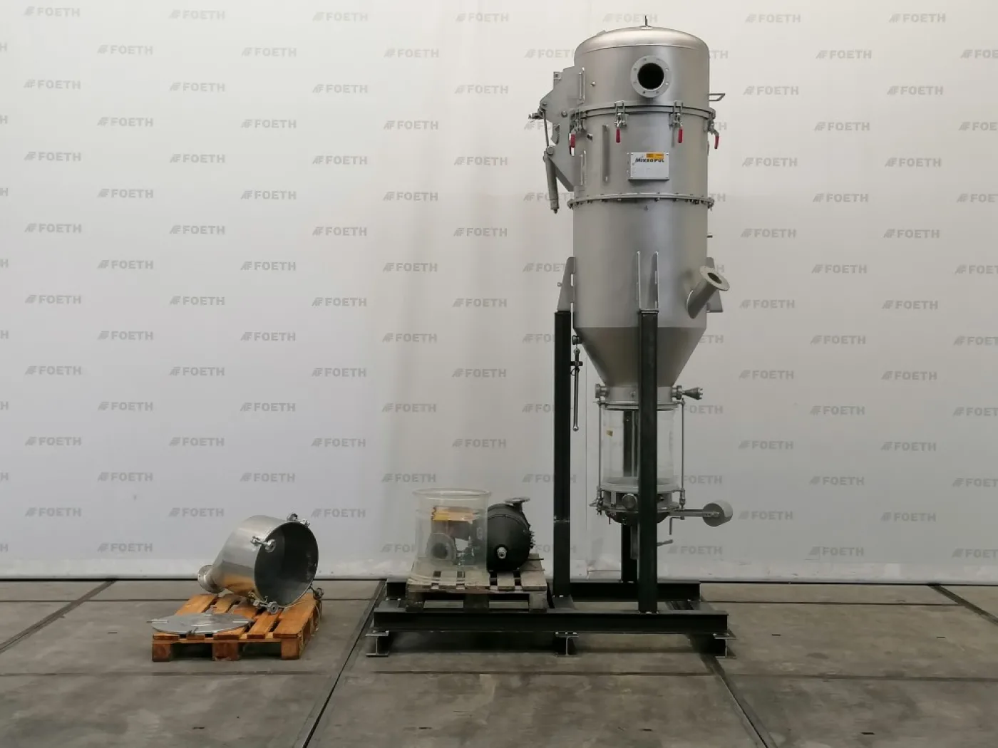 Hosokawa Mikropul Nauta Vometec 12 HP 4 TRL BV - Fluid bed dryer batch - 1