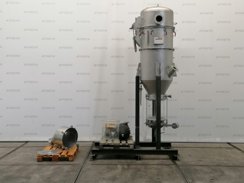 Hosokawa Mikropul Nauta Vometec 12 HP 4 TRL BV - Fluid bed dryer batch