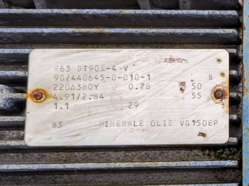 Van Beek KR-150 - Vertical screw conveyor