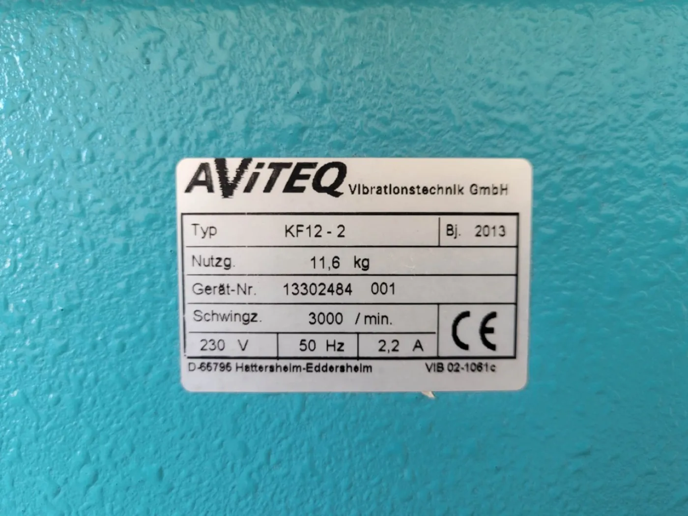 Aviteq KF12-2 - Vibro feeder - 6