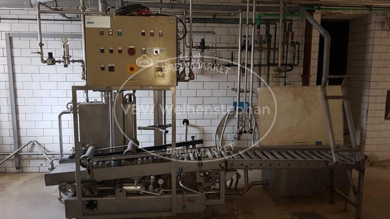 Keg filling unit