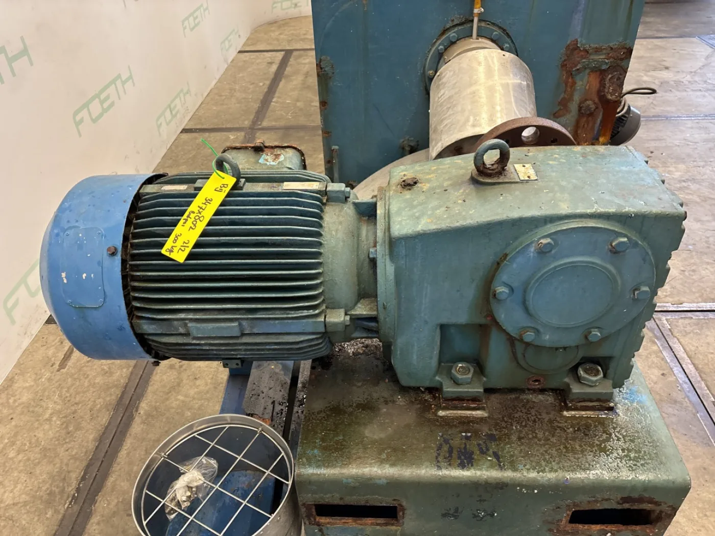 Morton FKM 3000-D-4MZ - Powder turbo mixer - 3