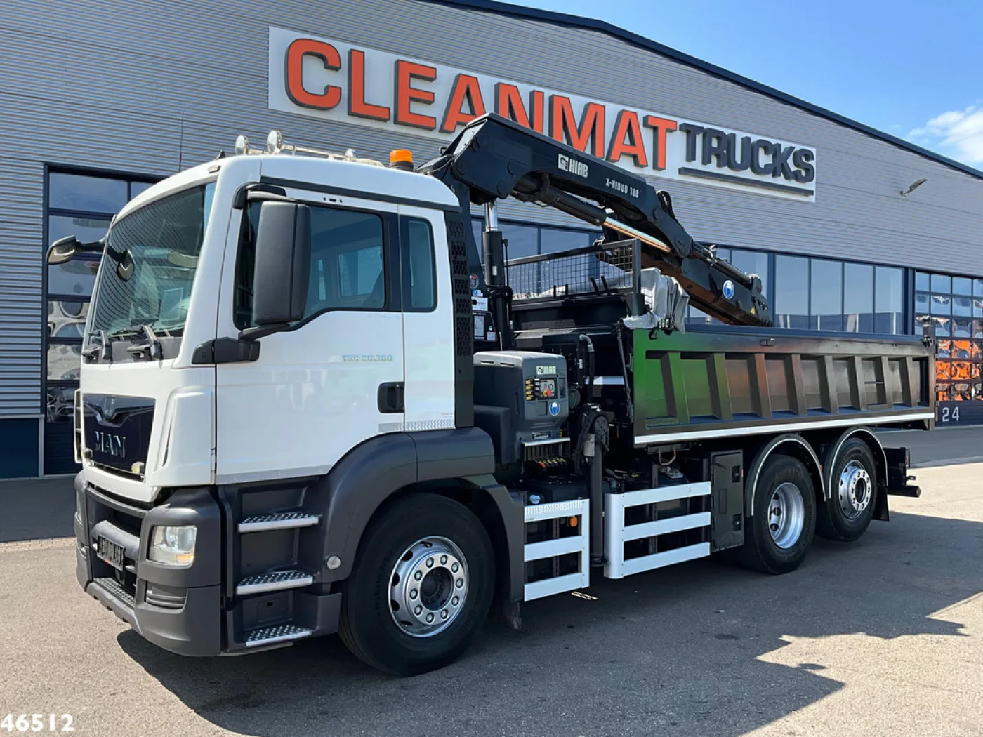 MAN TGS 26.360 Euro 6 Hiab 18 Tonmeter laadkraan Just 115.075 km! - 2