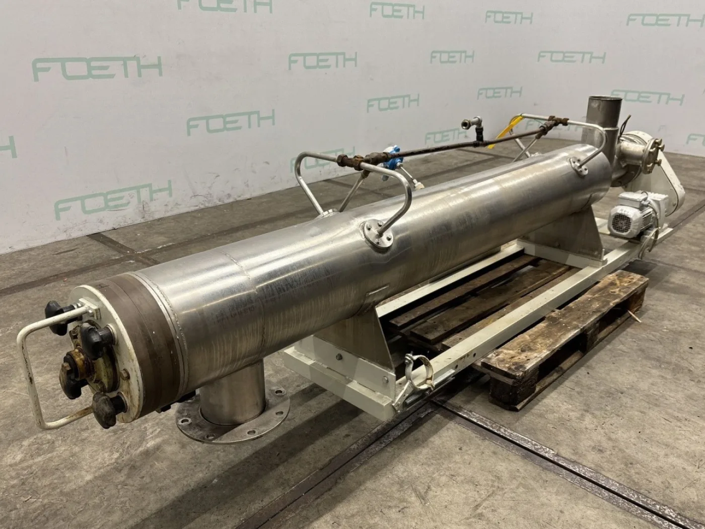 AZO Horizontal screw jacketed - Horizontal screw conveyor - 5