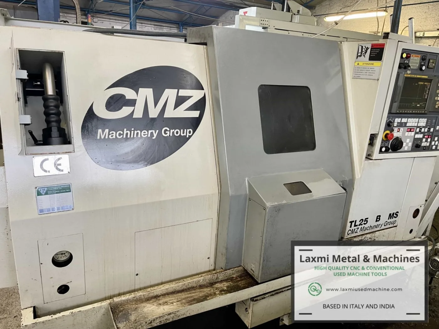 4 AXIS CNC LATHE, CMZ - TL 25 BMS - Laxmi Metal & Machines, Rohtak - 2