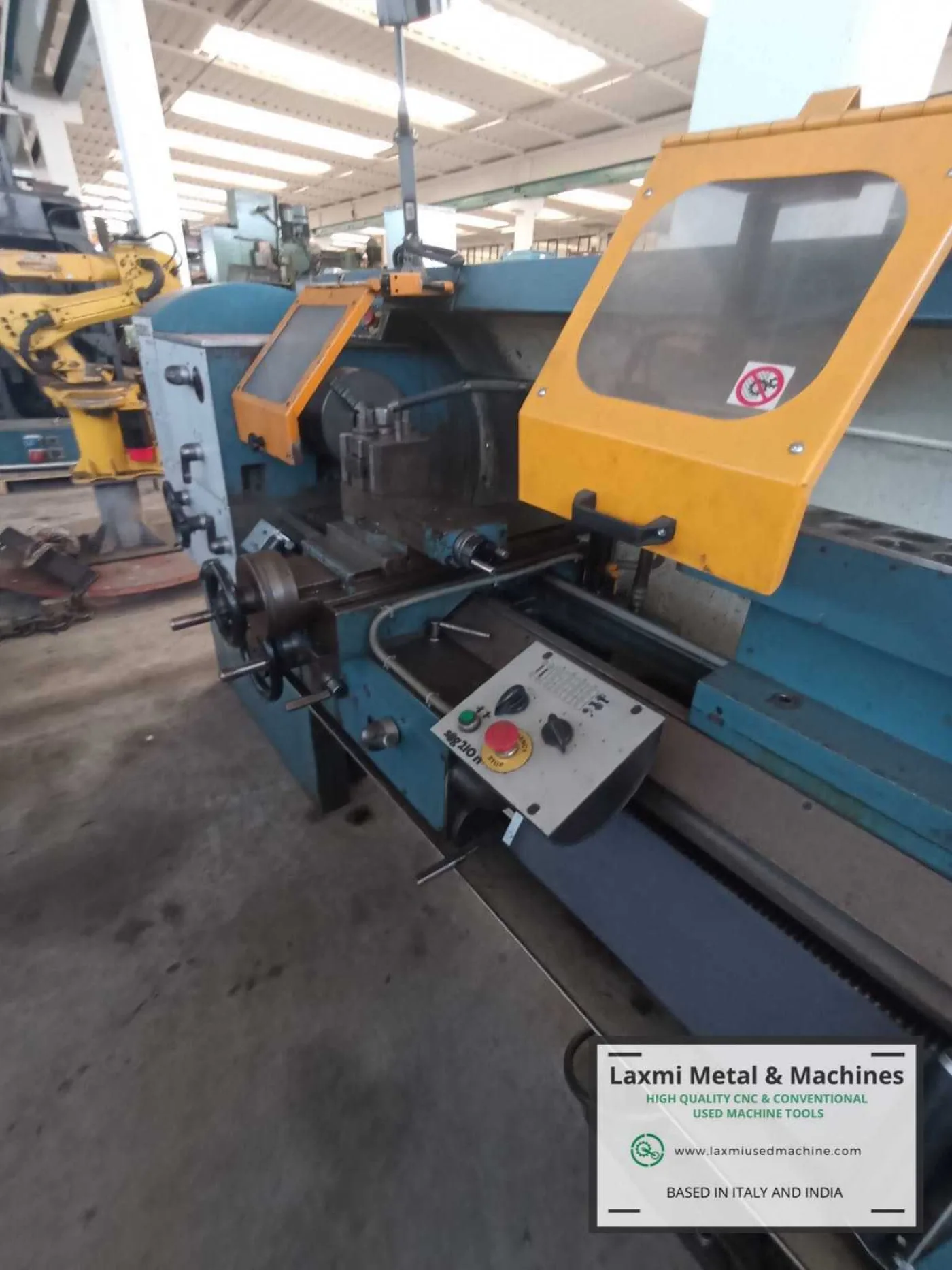 LATHE MACHINE, GRAZIANO - SAG 210N - Laxmi Metal & Machines, Rohtak - 6