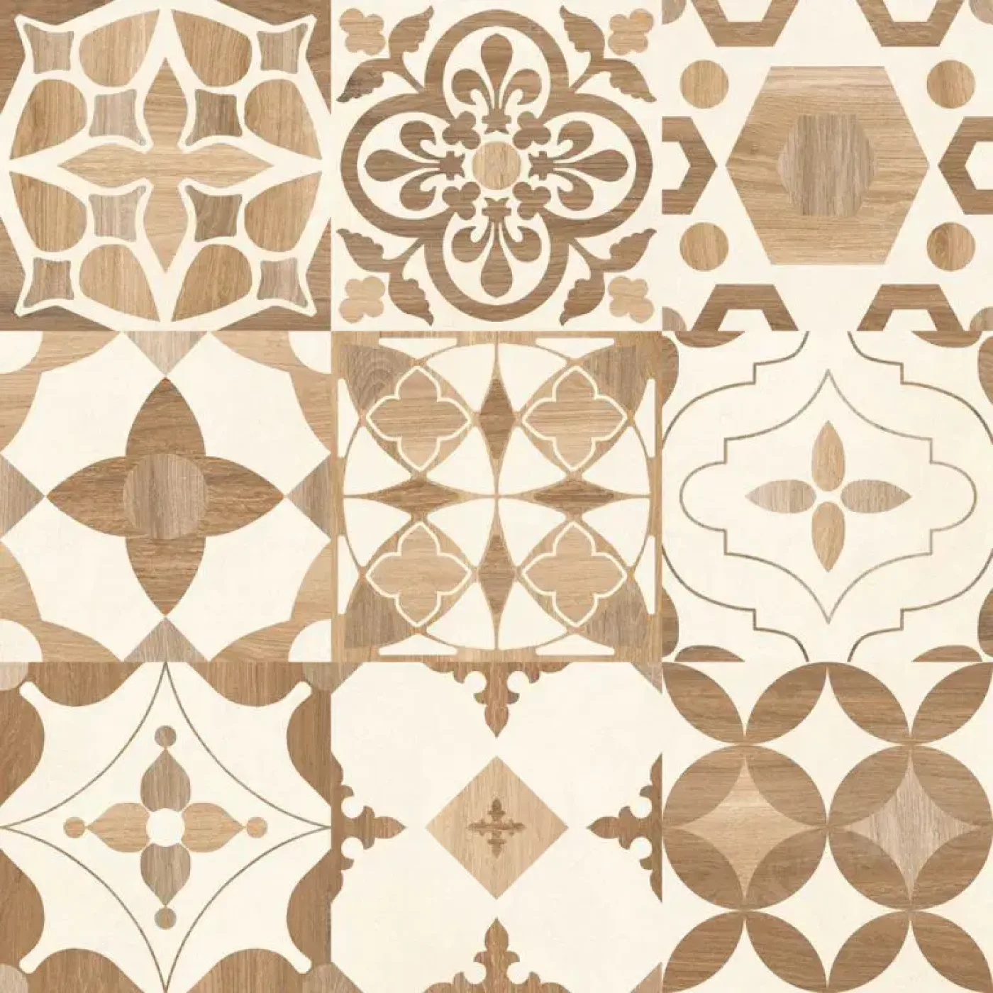 GeoCeramica® 60x60x4 Mywood Decora - 1