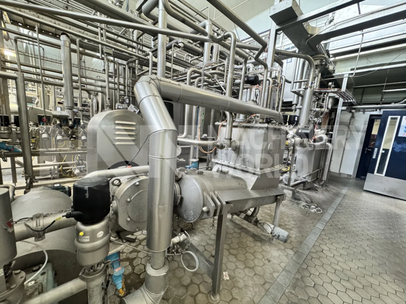 APV SPX Butter Inline Mixing Blending System with Buttermilk Pasteuriser for Flavoured & Buttermilk Blended Butter - 3