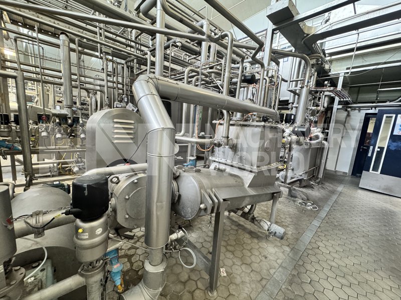 APV SPX Butter Inline Mixing Blending System with Buttermilk Pasteuriser for Flavoured & Buttermilk Blended Butter