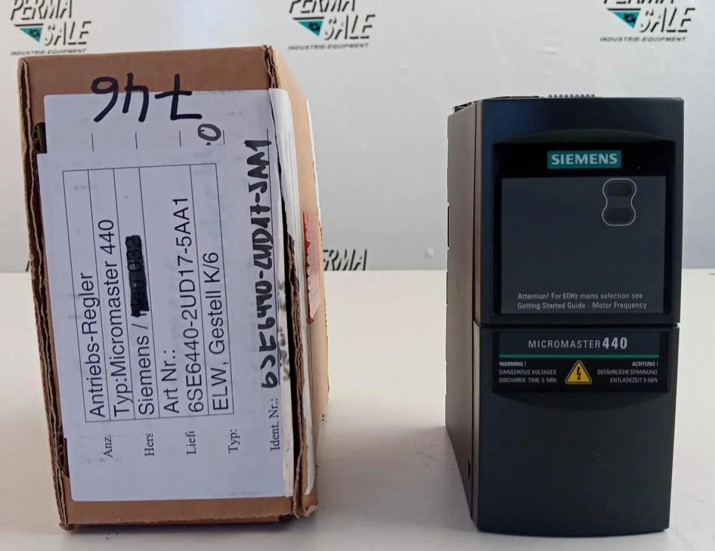Siemens MICROMASTER 440 6SE6440-2UD17-5AA1 Frequency Converter - 1