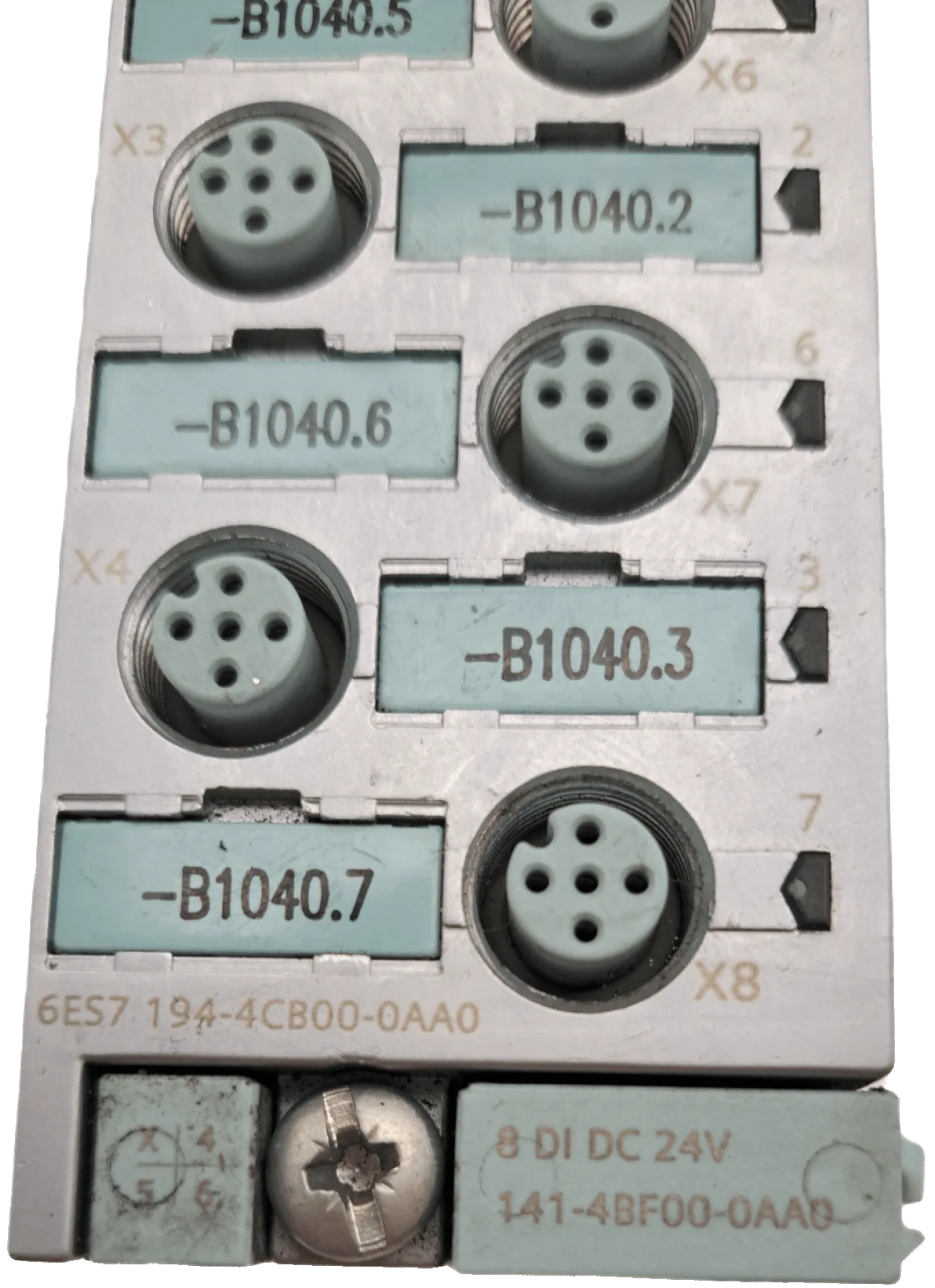Siemens SIMATIC DP, Elektronikmodul für ET 200 PRO 6ES7141-4BF00-0AA0 - 3