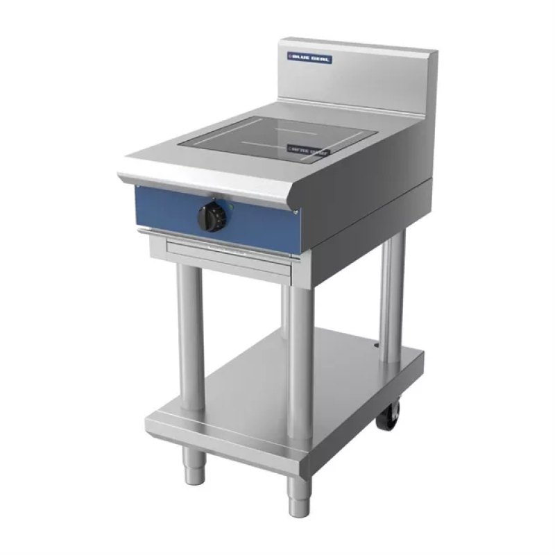 Blue Seal Single Zone Free Standing Full Area Induction Hob 5kW IN511F-LS - islandcatering