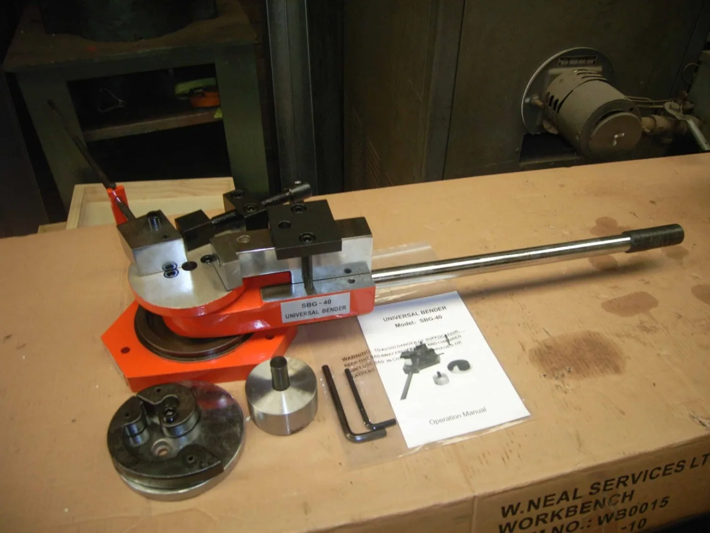 WNS Bar & Scroll Bender 40mm - WNS - W. Neal Services Ltd - 4