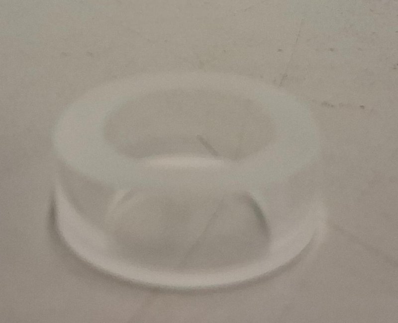 Normag Distanzstück aus Glas Typ PDG015/010-P DN 15 Länge 10 mm