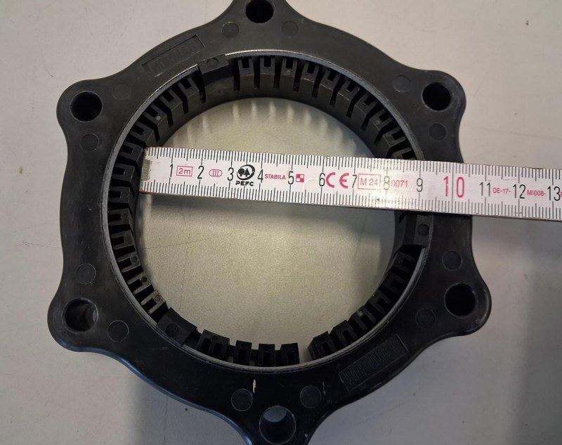 QVF Schellenringsystem Typ PF für Glas-Glas-Verbindungen DN100