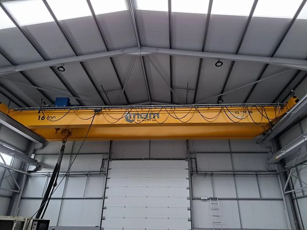 Ponte rolante MBM STAHL de 16 ton 15 metros