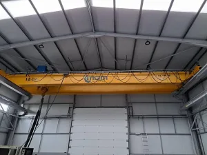 Ponte rolante MBM STAHL de 16 ton 15 metros