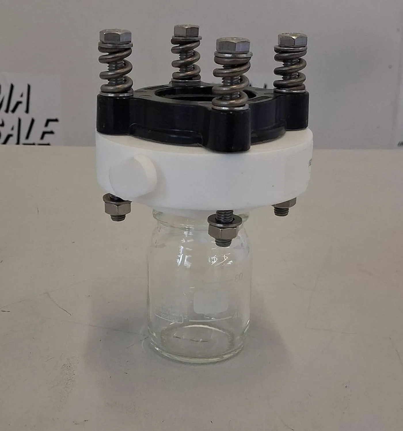 Normag Laborglasventil-System mit Federentkopplung - 4