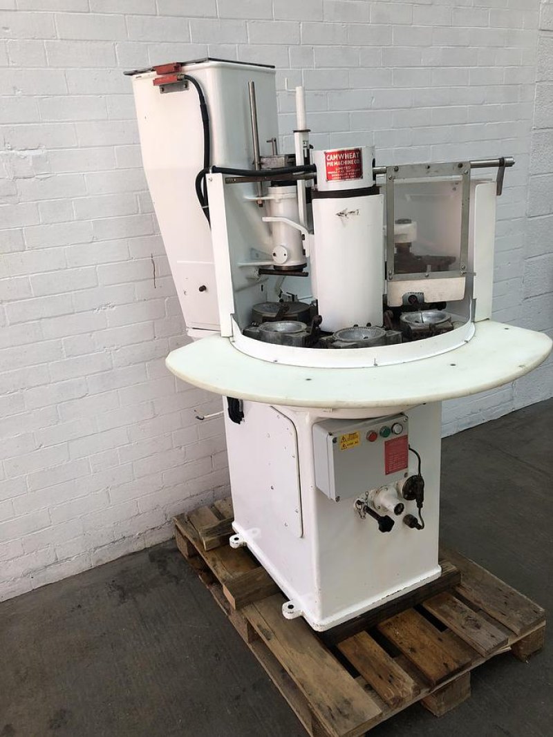 Camwheat 6 station Auto Pasty and turnover Machine, large selection of tooling in stock at additional cost