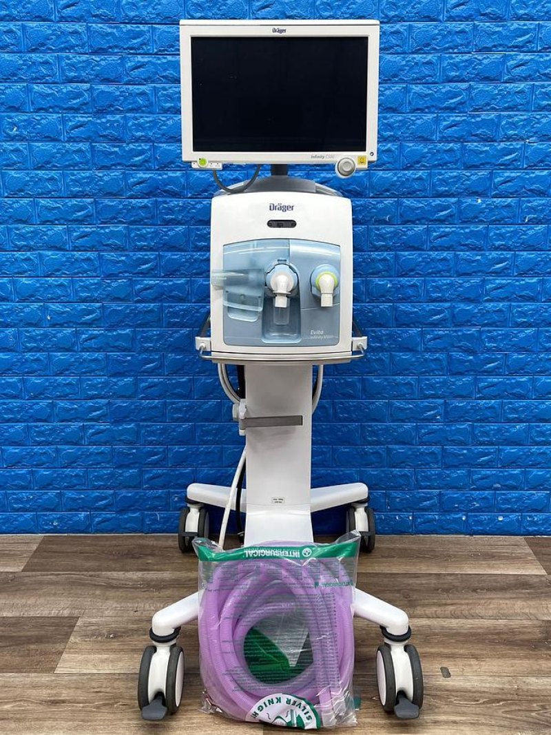 Dräger Evita V500 Ventilator SW: S02.51.01 Hours: 35374 YOM: 2013