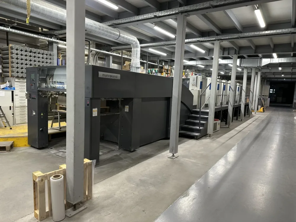 Roland 706 LV DD offset printing press