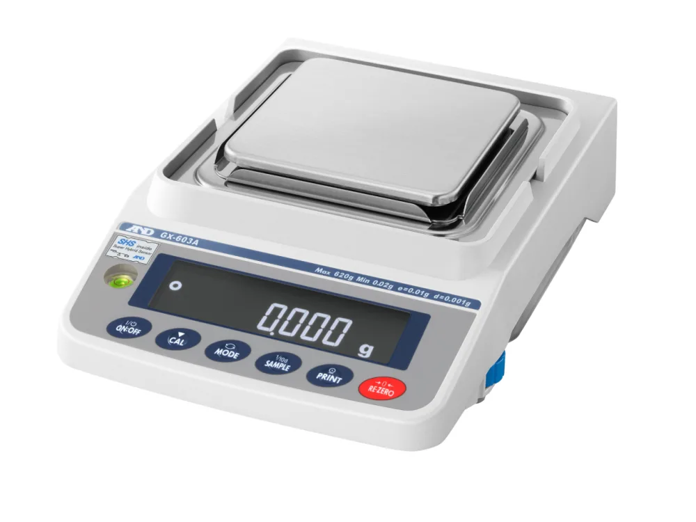 A&D GX&GF-603A Series Precision 3-Place Balance
