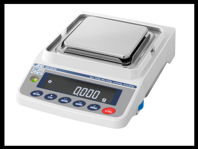 A&D GX&GF-603A Series Precision 3-Place Balance