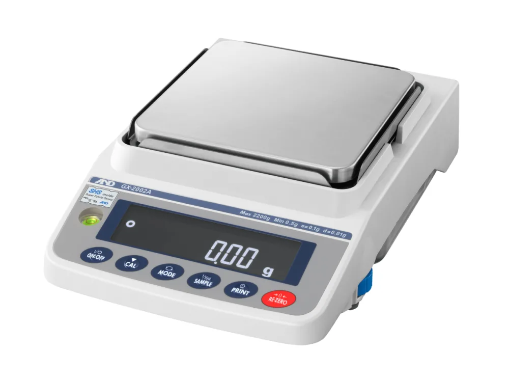 A&D GX-2002A Series Precision 2-Place Balance