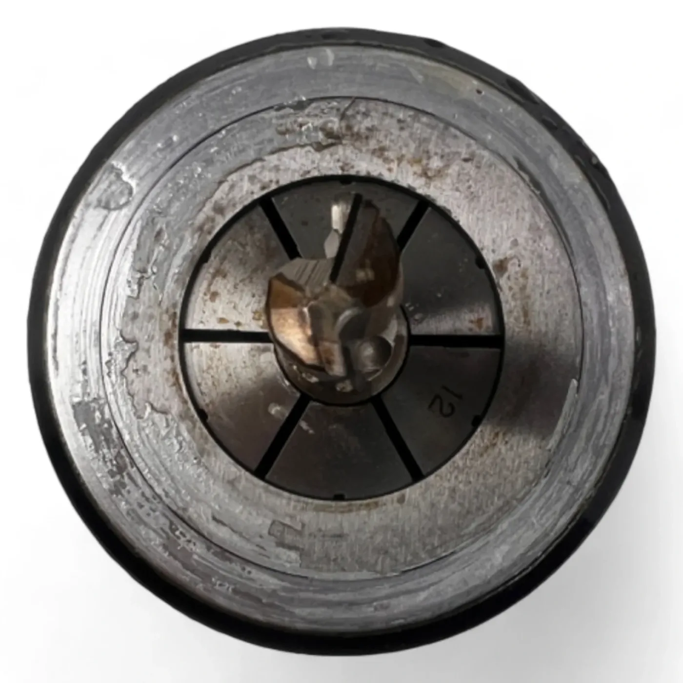 HSK 63 F Spannzangenfutter mit Bohrungsaufnahme und DIA Fräser D=11,5 mm L=27 mm - 2