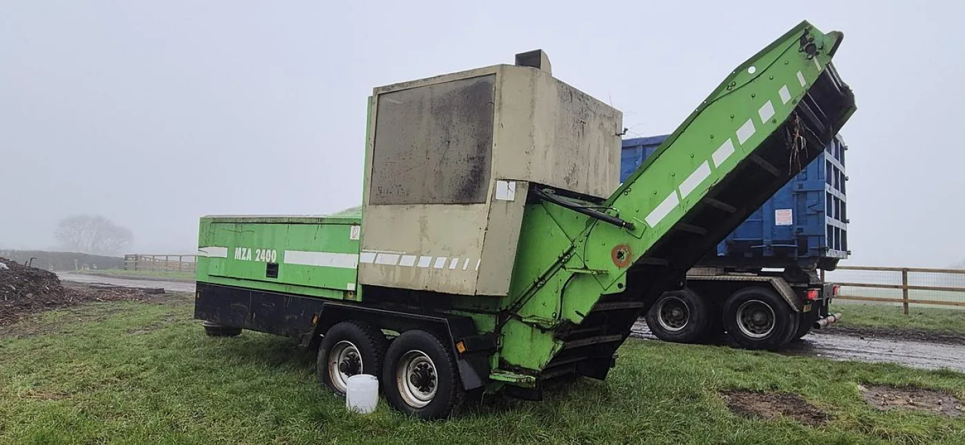 2007 Willibald MZA 2400 High-speed Green Waste Shredder - 6
