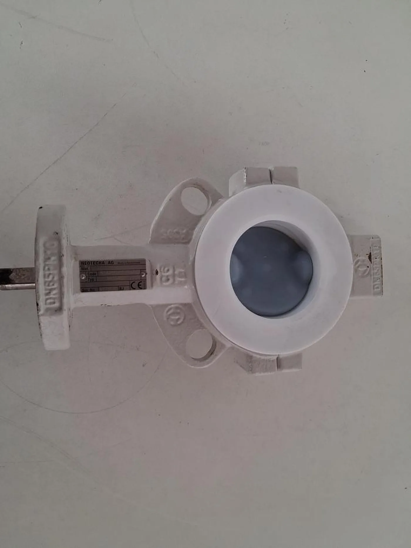 Neotecha NeoSeal DN65 PN10 PFA Lined Butterfly Valve - 2