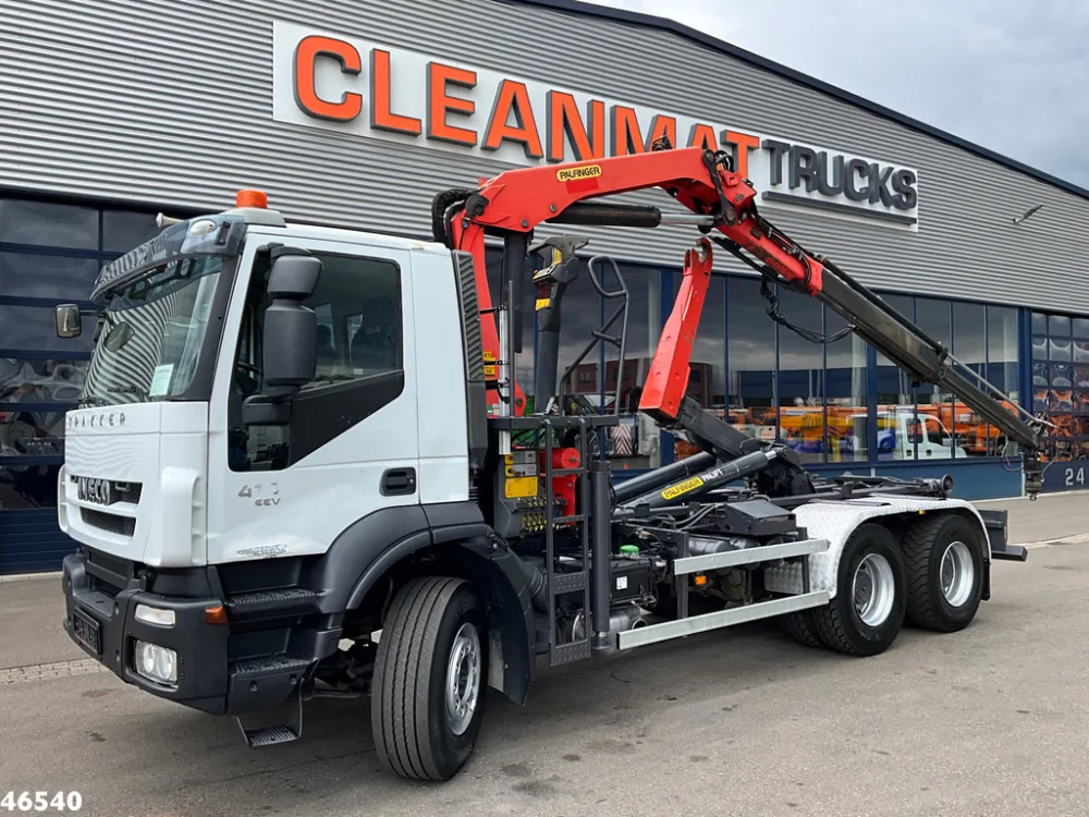 Iveco Trakker AD380T41 6x4 Palfinger 16 Tonmeter laadkraan